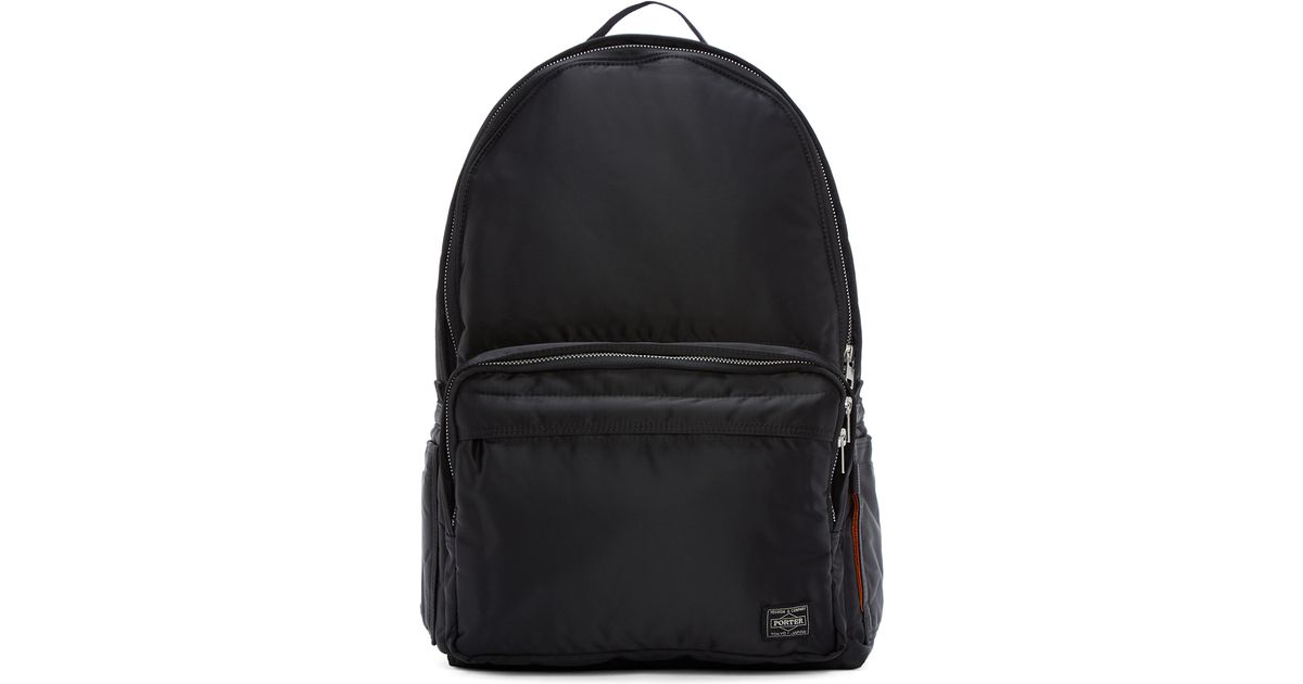 Porter Black Tanker Backpack For Men Lyst