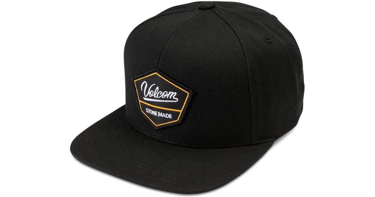 volcom snapback cap