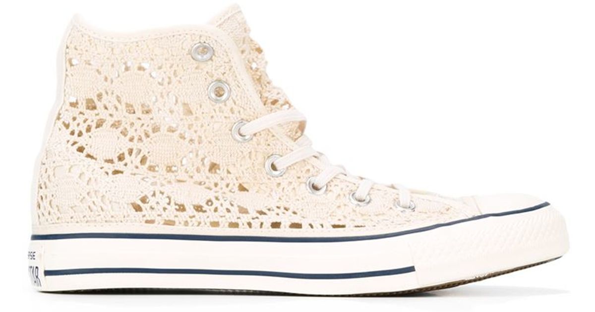 converse crochet beige 2converse crochet beige