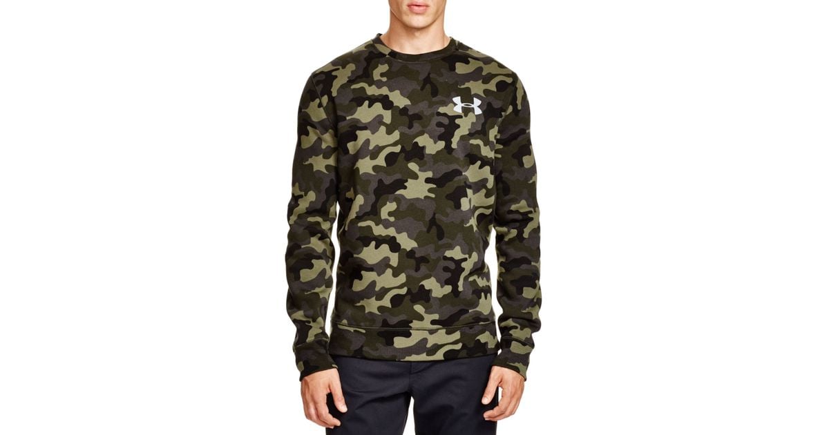 under armour men's armour fleece crewneck sweatshirt