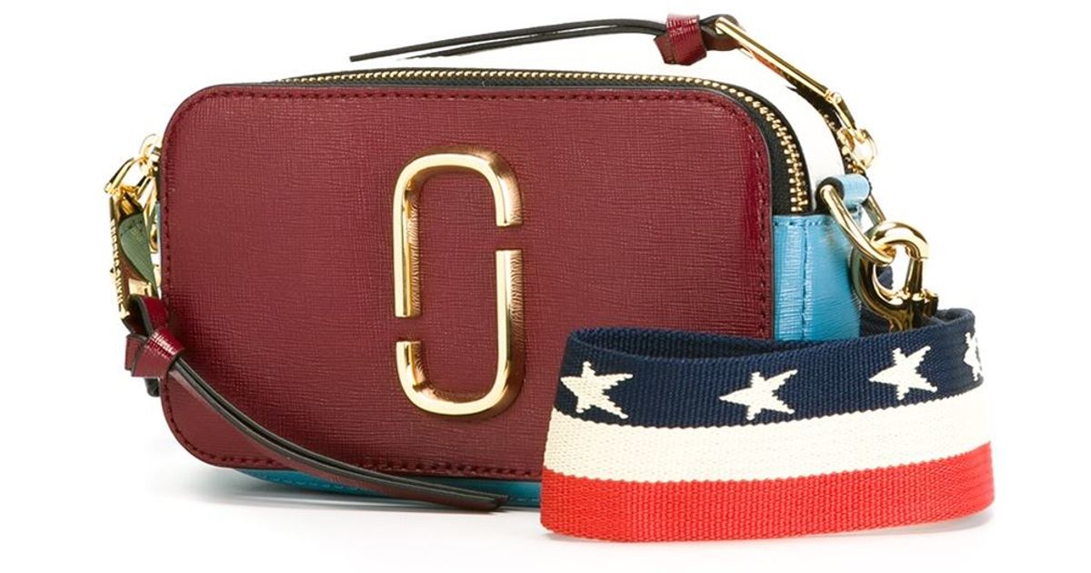 Lyst Marc Jacobs Snapshot Camera Bag In Purple