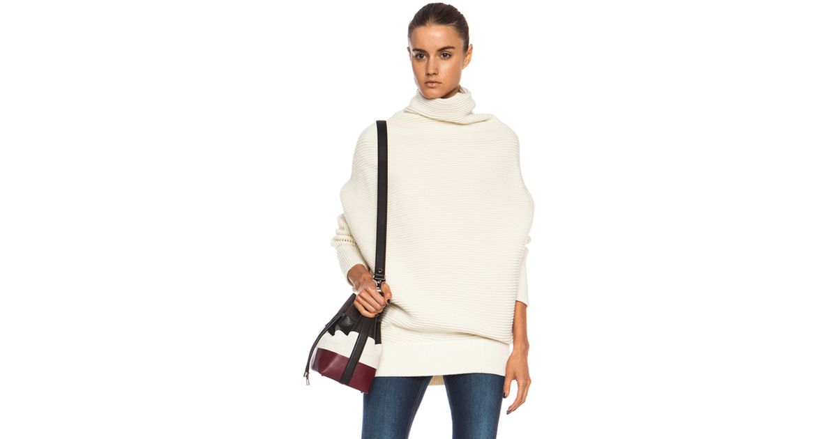 Acne Studios Galactic Wool Sweater in White - Lyst