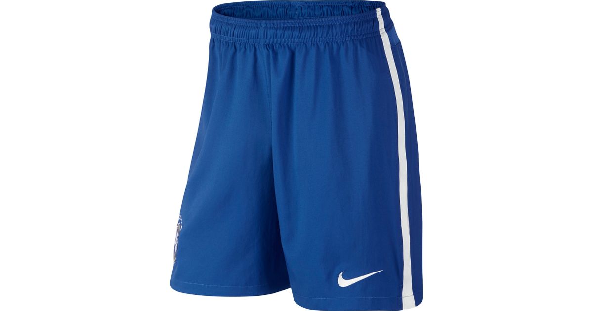 Nike Blue Brasil Cbf Stadium Replica Home Shorts for men Nike Blue Brasil Cbf Stadium Replica Home Shorts for men