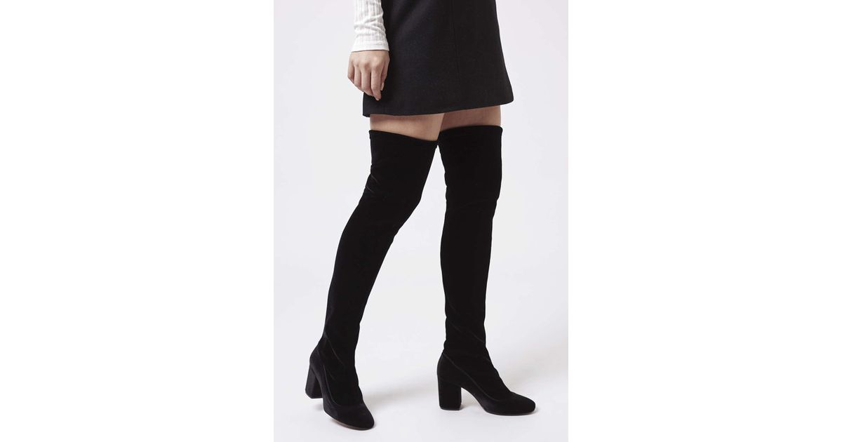 high leg boots