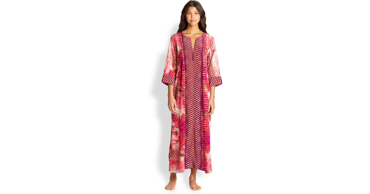 oscar de la renta caftan