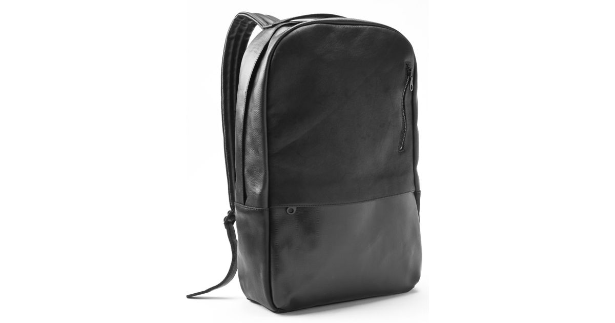 gap leather backpack