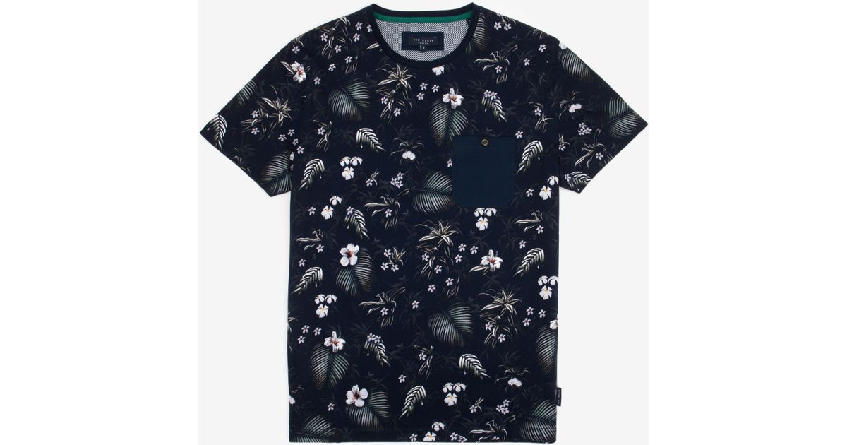 tropical print t shirts