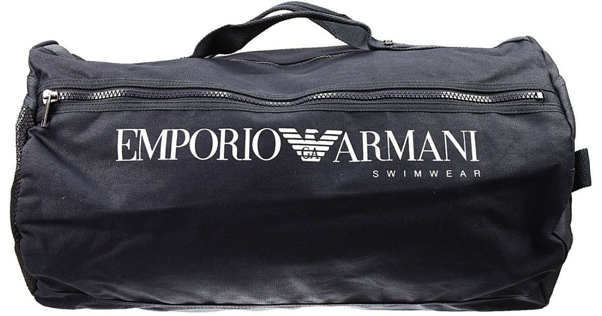 armani duffle bags
