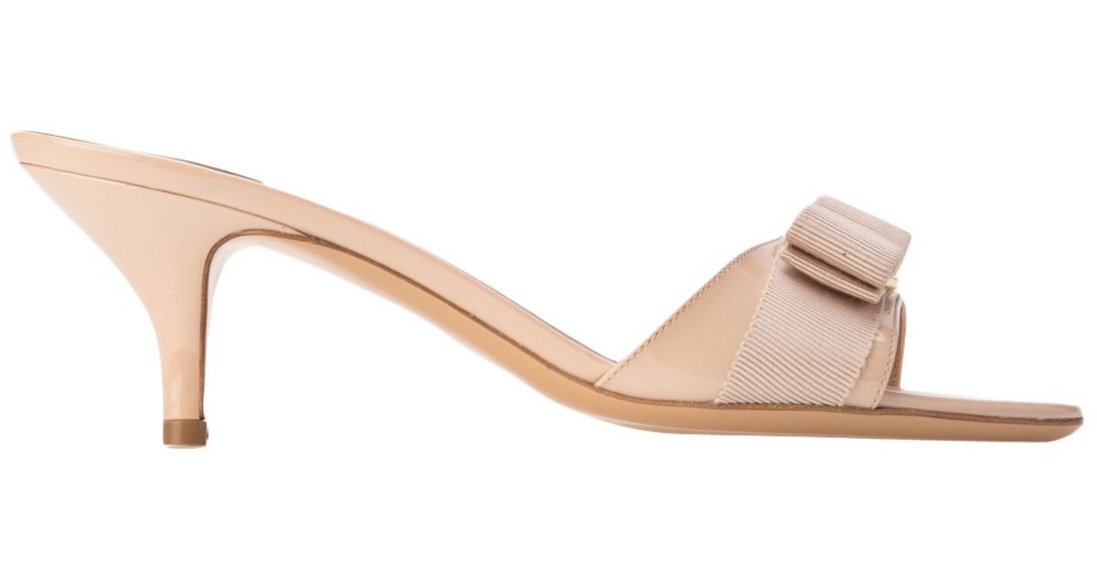 Ferragamo Leather 'glory' Sandal in 