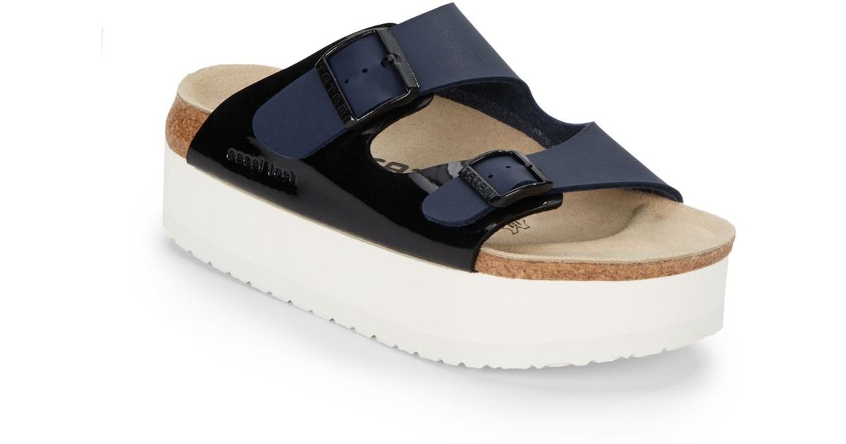 sacai platform sandals