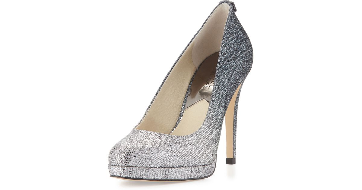 michael kors sparkle heels