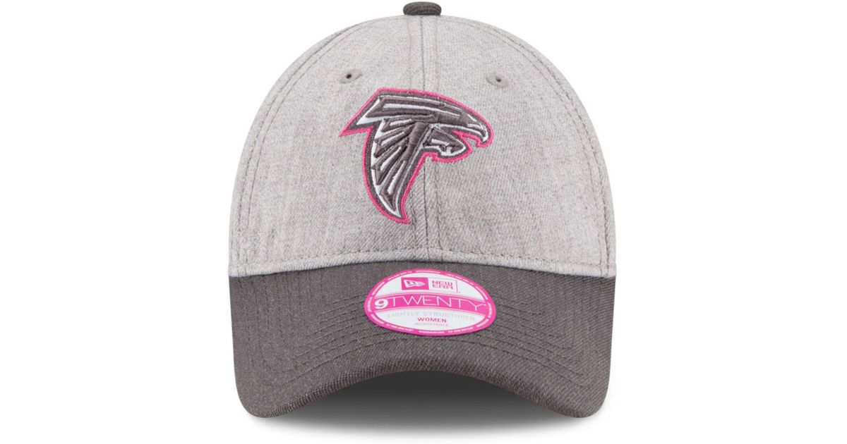 pink falcons hat