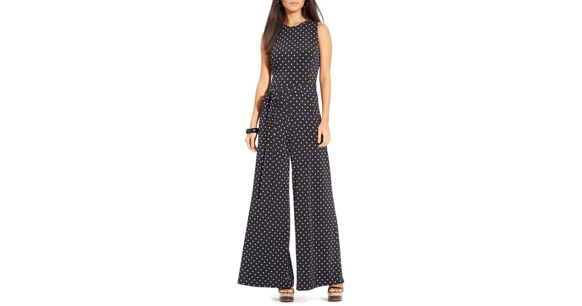 ralph lauren polka dot jumpsuit