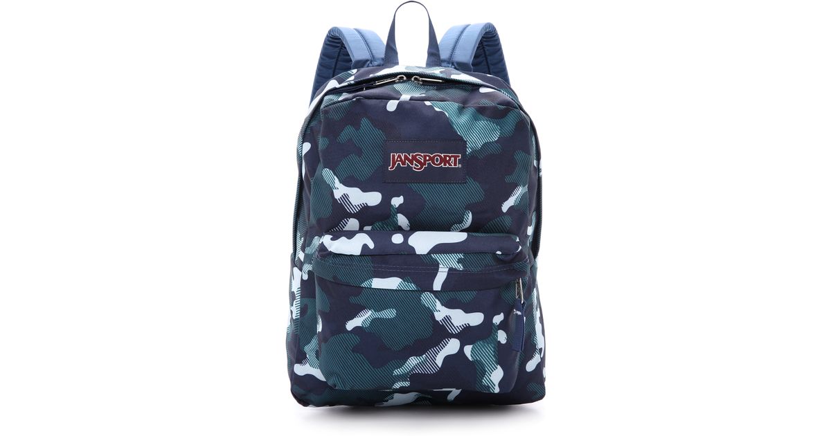 jansport camo backpack