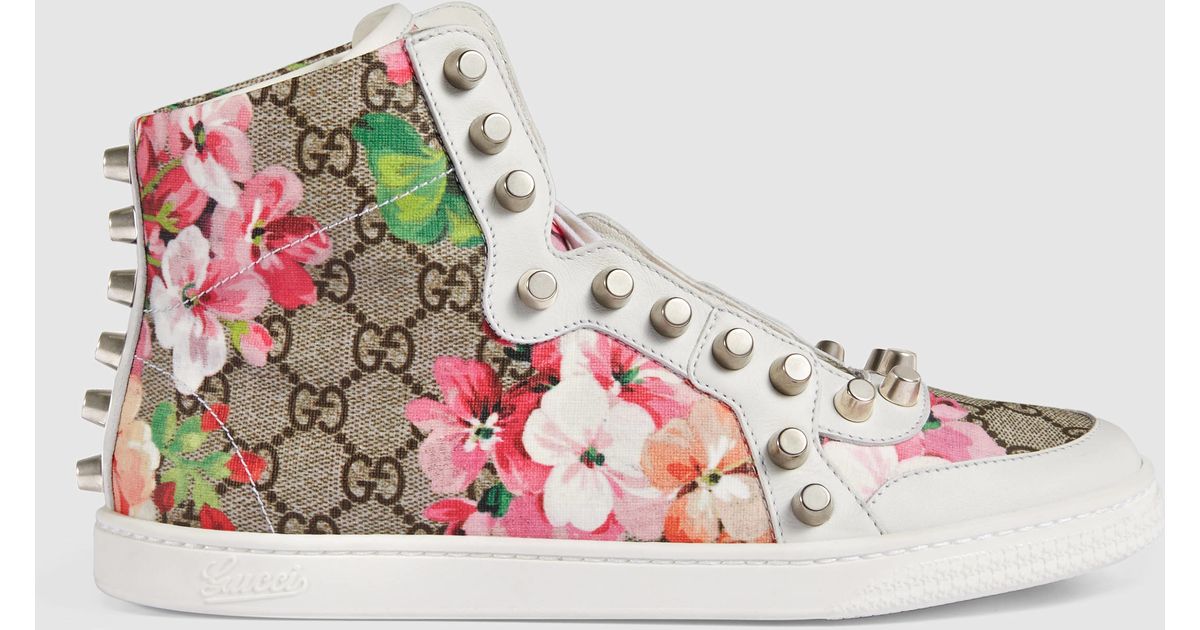gucci bloom sneakers