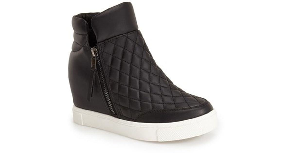 steve madden women's camden knit wedge sneakers