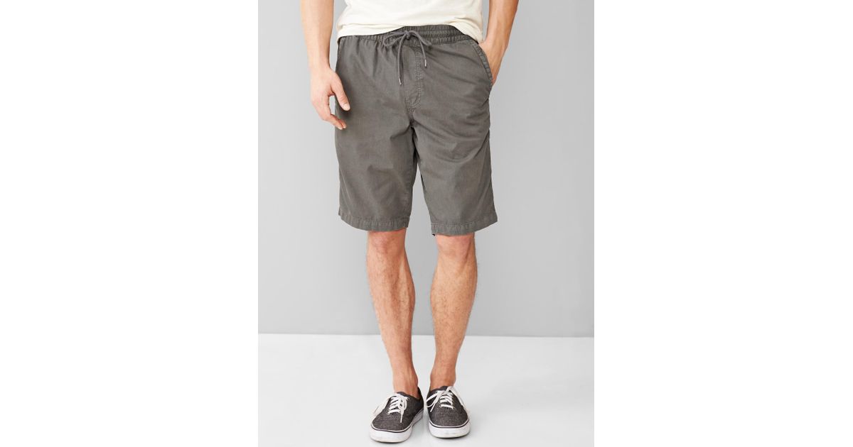 gap jogger shorts