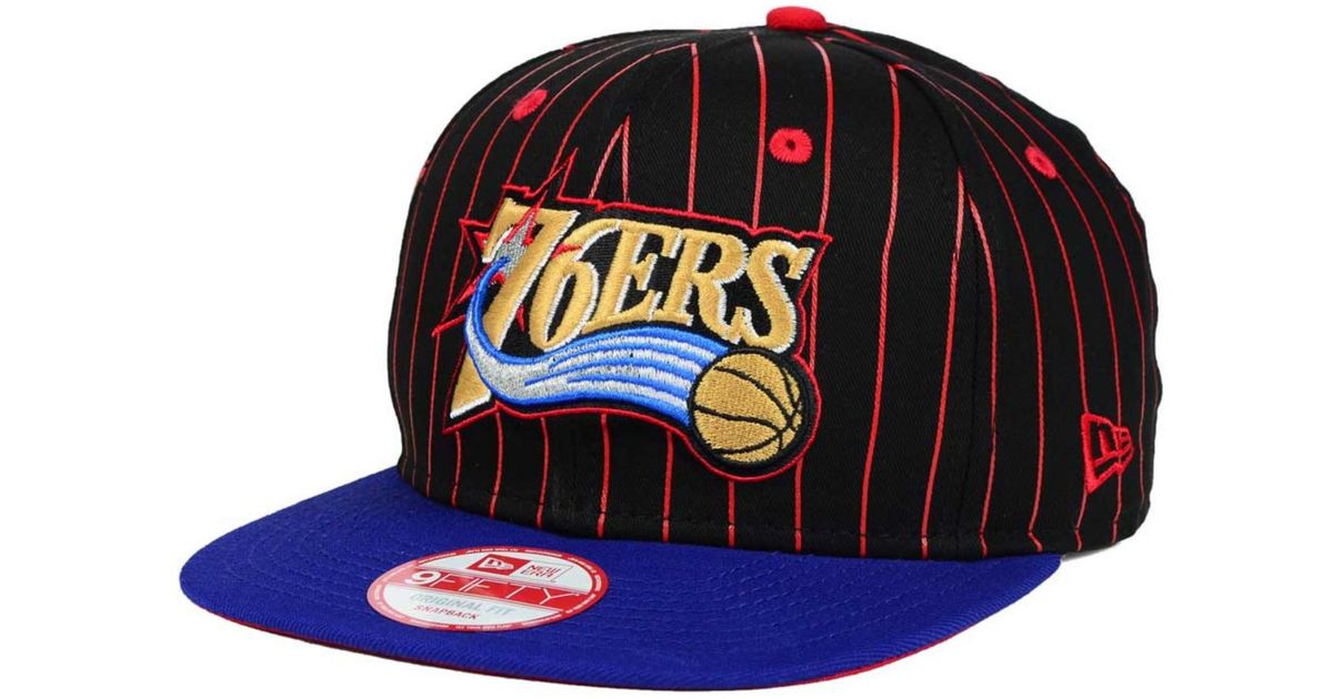 vintage 76ers hat