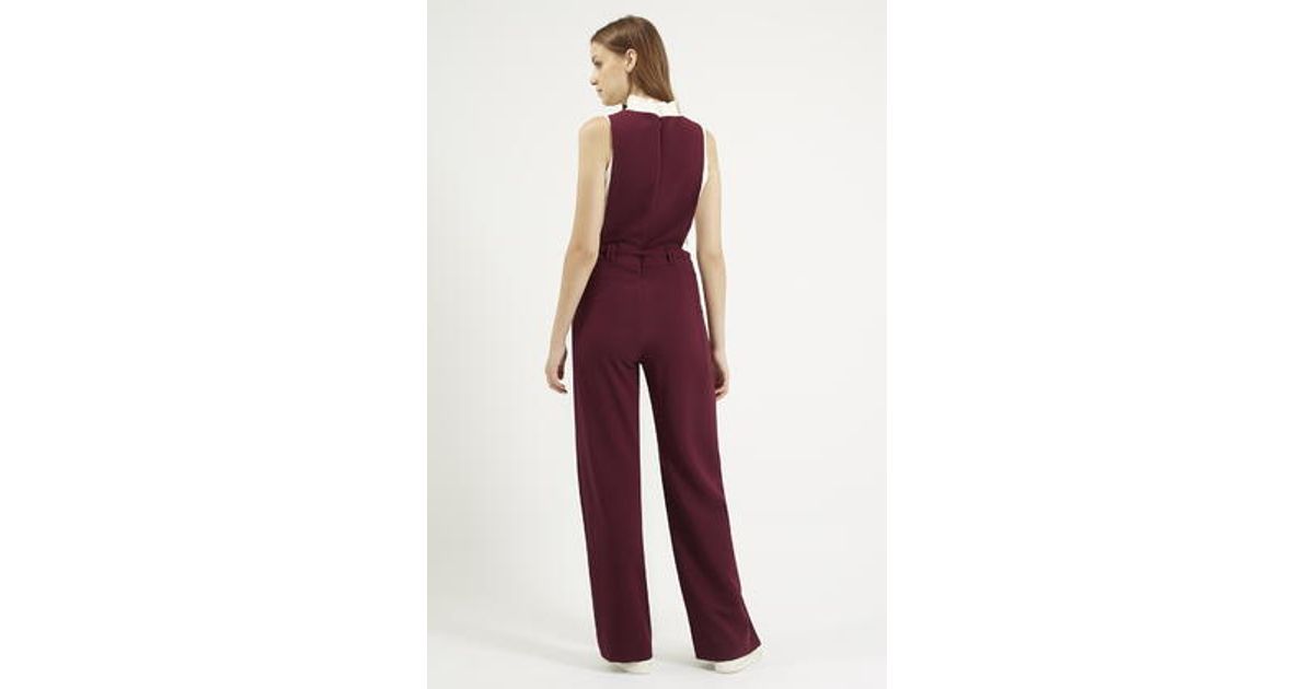 topshop pinafore jumpsuit