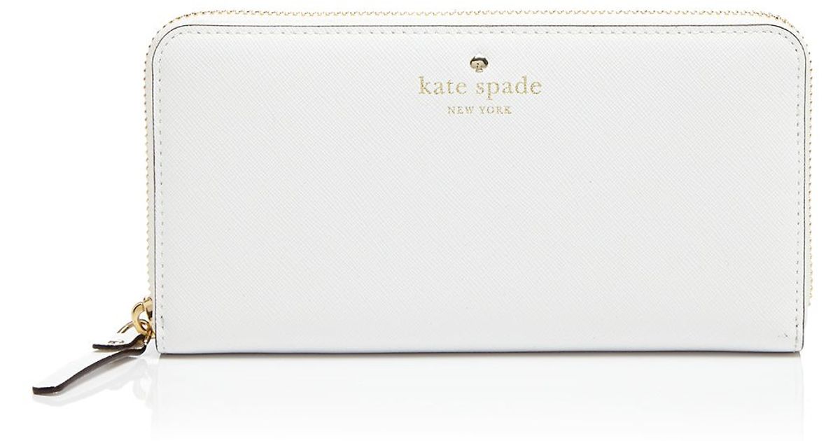 kate spade wristlet white