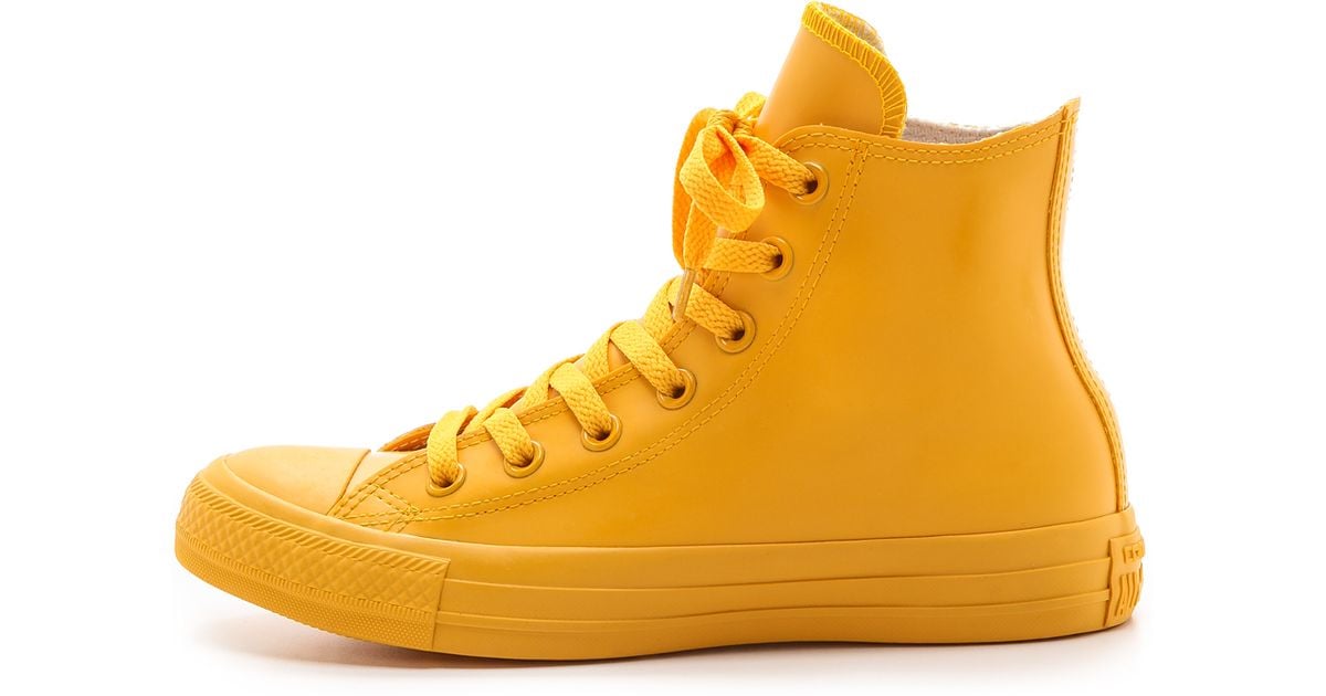 chuck taylor rubber boots