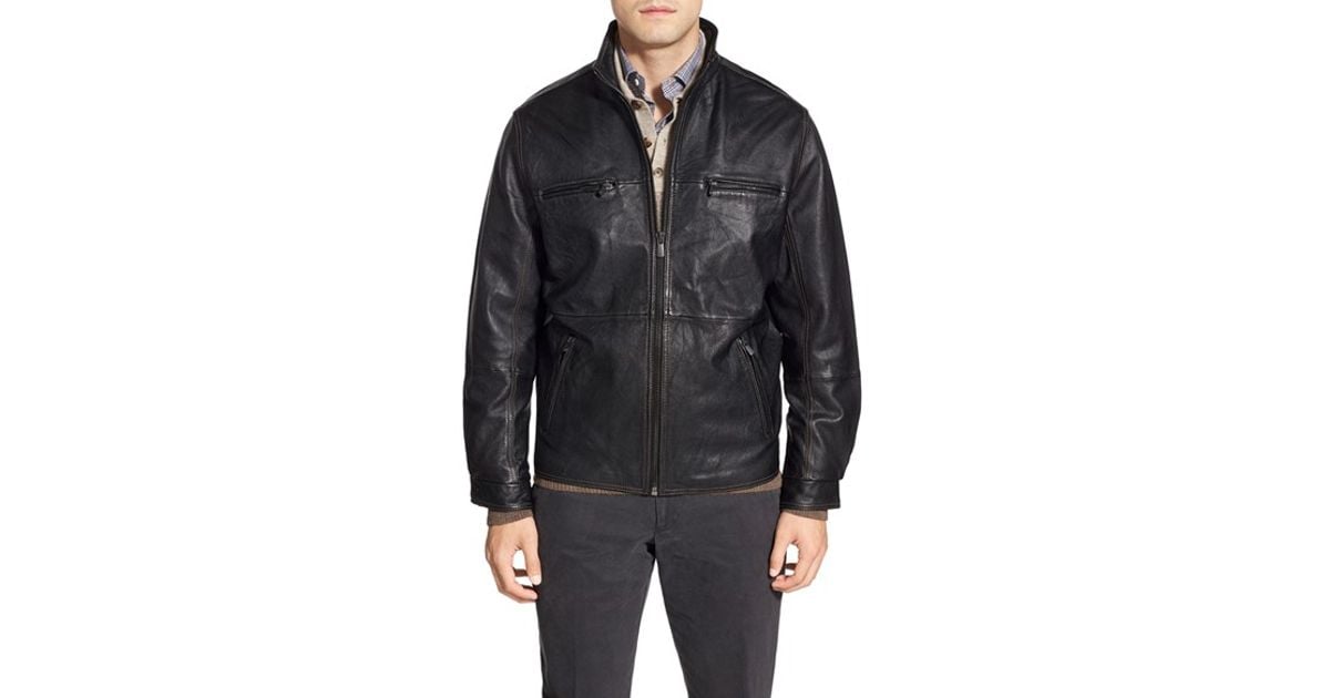tommy bahama men's leather jacket