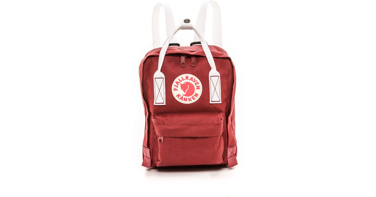 mini white kanken