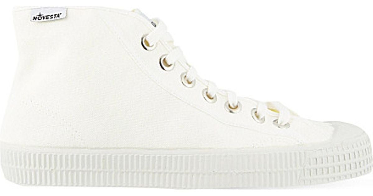 Novesta Canvas High-top Trainers in /w 
