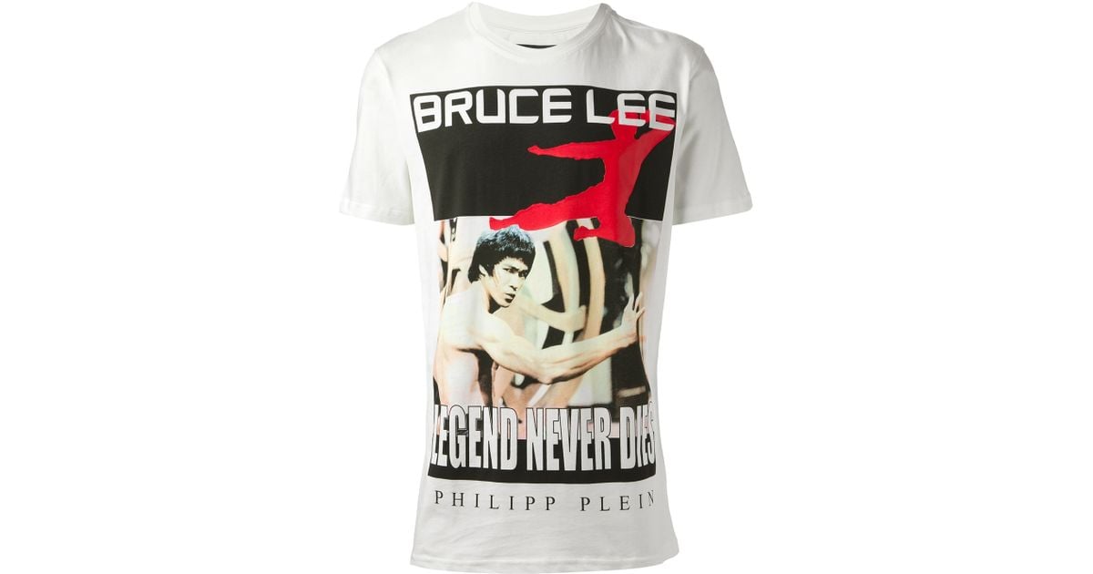 philipp plein bruce lee t shirt