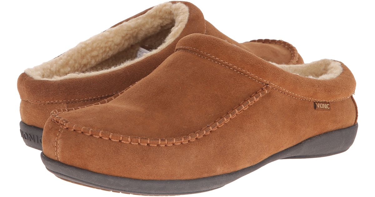 vionic barrow mens slipper