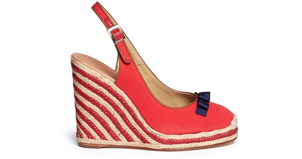 kate spade espadrille wedge