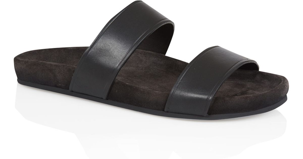 lyst lanvin black sandals in black for lyst lanvin black sandals in black for