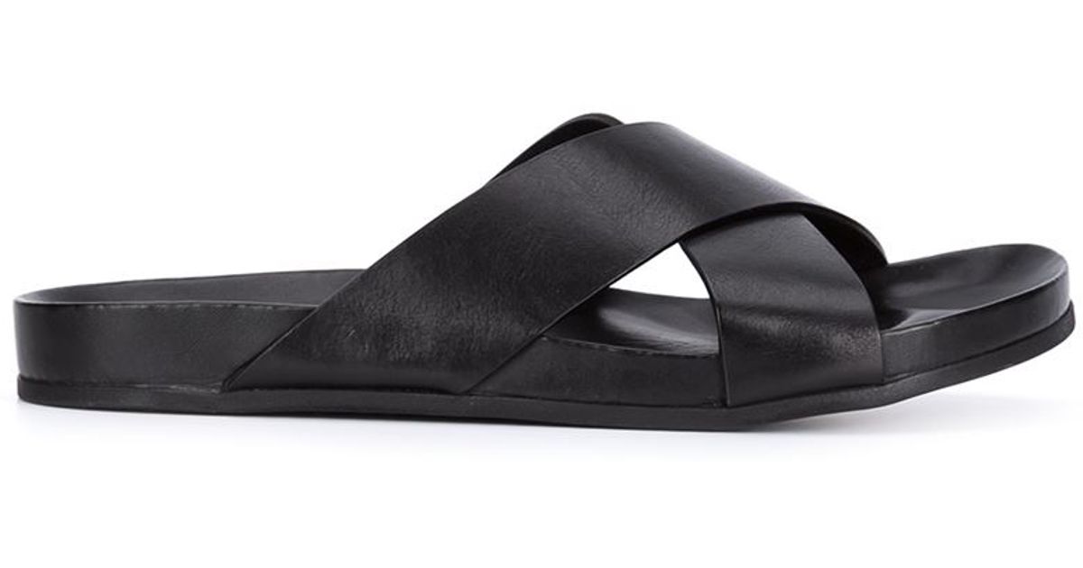 Common projects shop leather slides