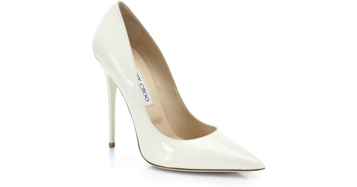 Jimmy Choo Anouk Patent Leather Point 