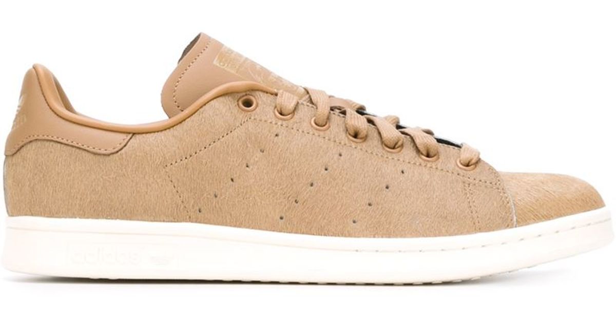 stan smith blanche semelle beige