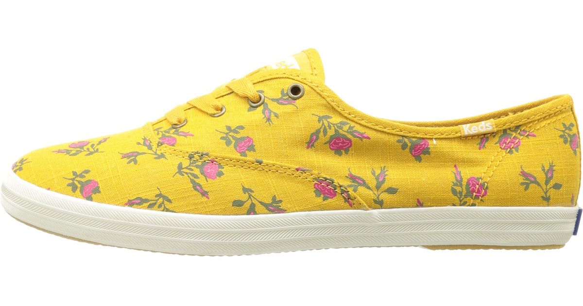 yellow keds shoes