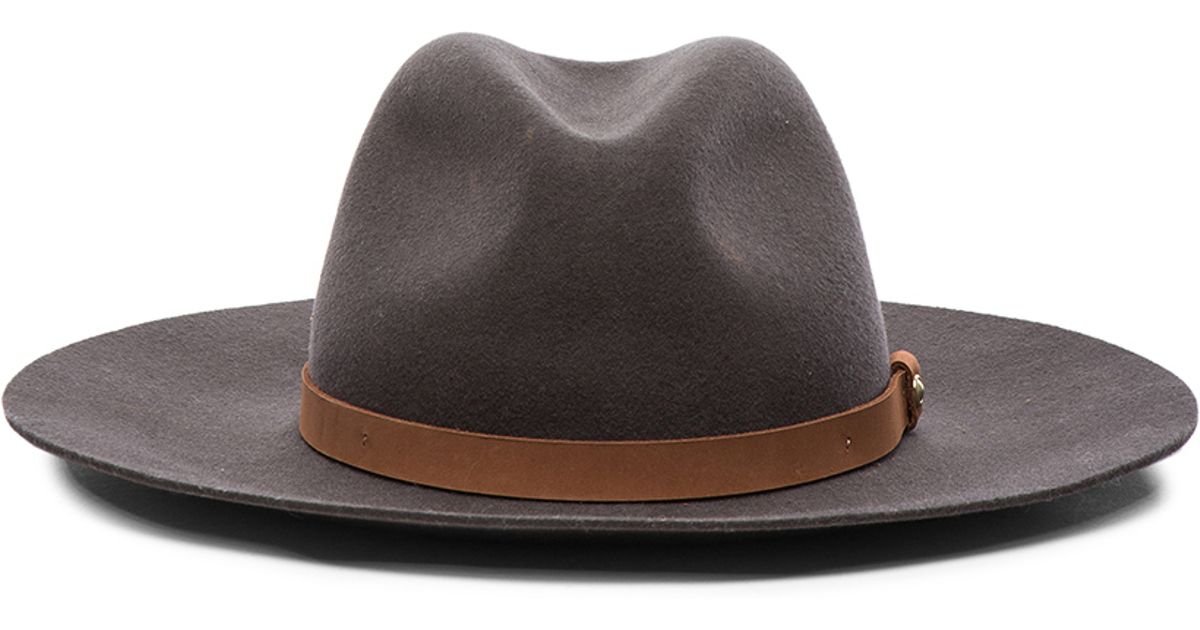 wide brim trilby hat