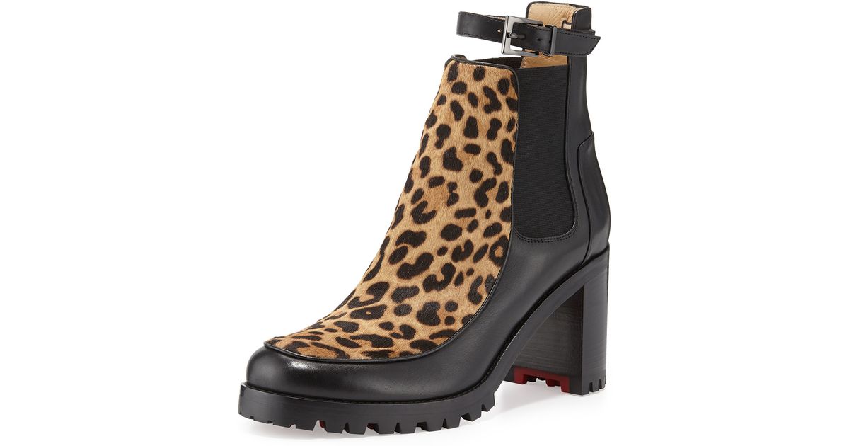 christian louboutin jonathan saunders 100 leather boots  