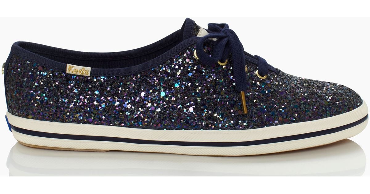 Kate spade Keds For Glitter Sneakers in Black (BLACK MULTI GLITTER) Lyst