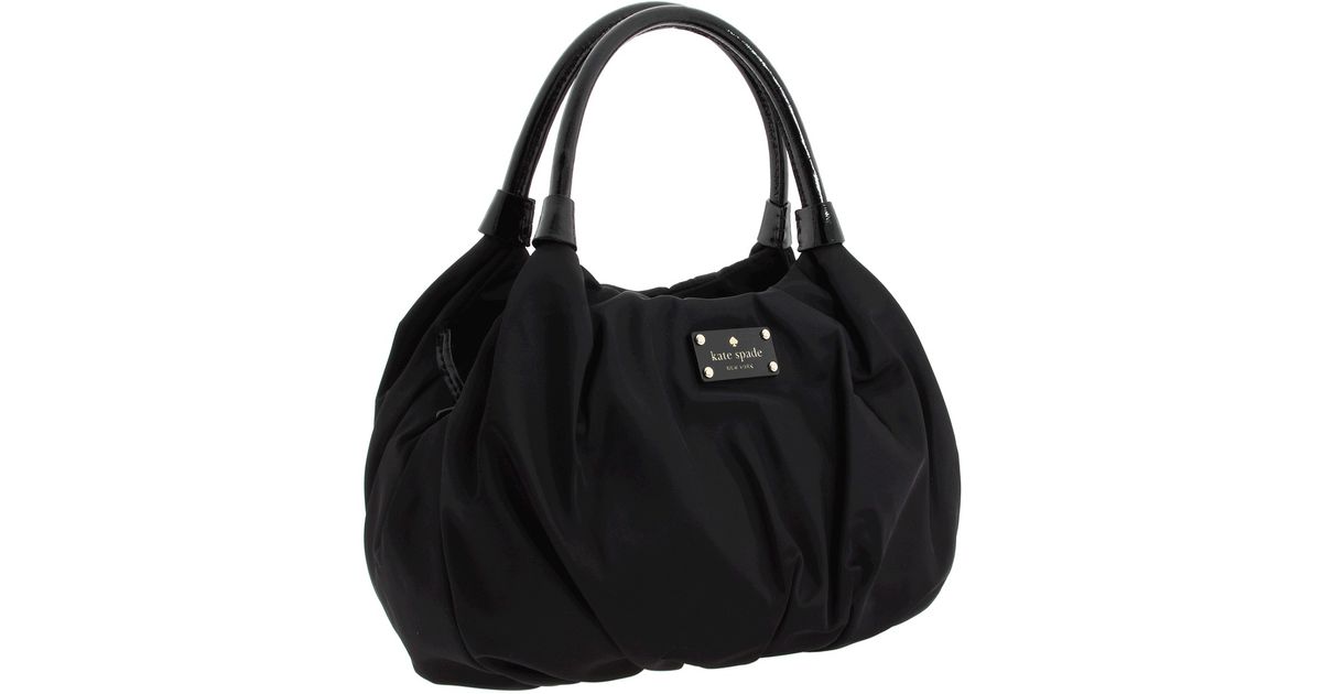 kate spade black nylon bag