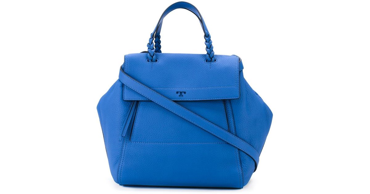 tory burch braided handle bag