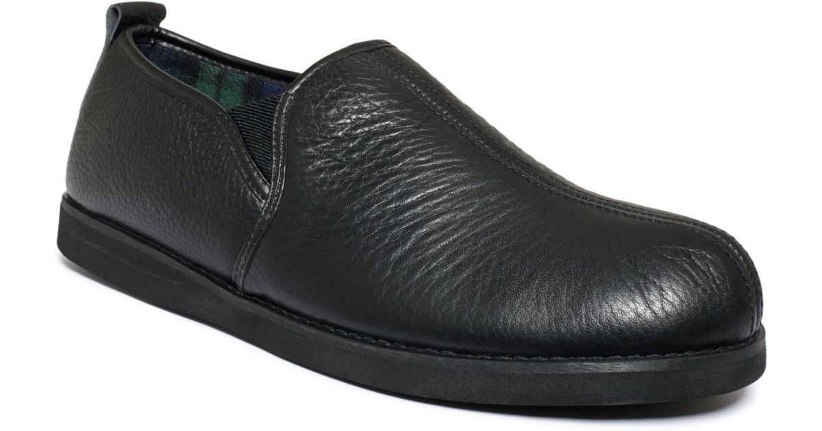 lb evans leather slippers