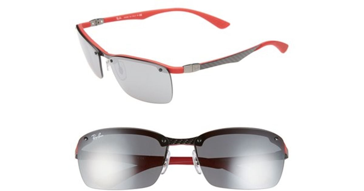 Ray-Ban 60mm Semi-rimless Sunglasses 