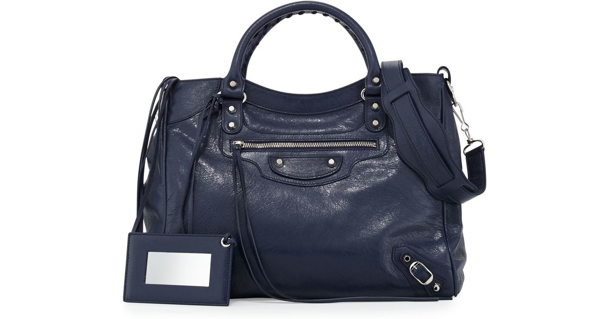 balenciaga bag blue