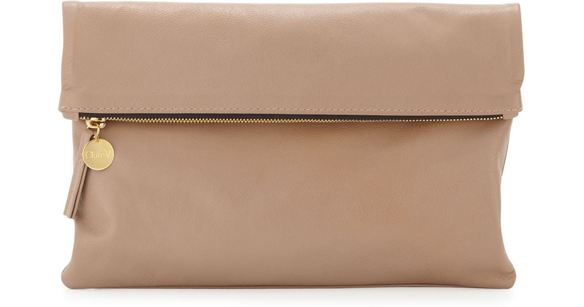 large fold over clutch