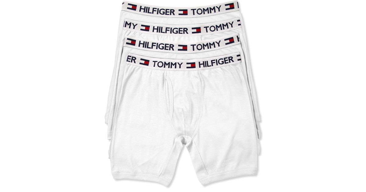 white tommy hilfiger boxers