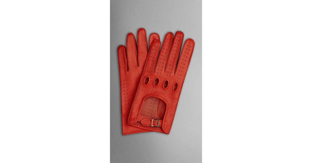 burberry driving gloves