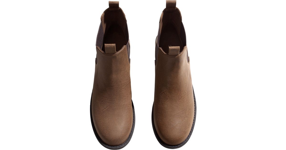 brown boots h&m