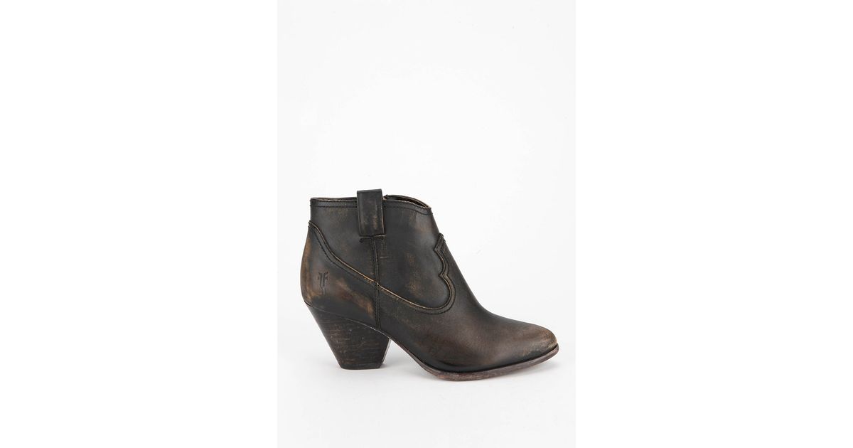 frye reina bootie black