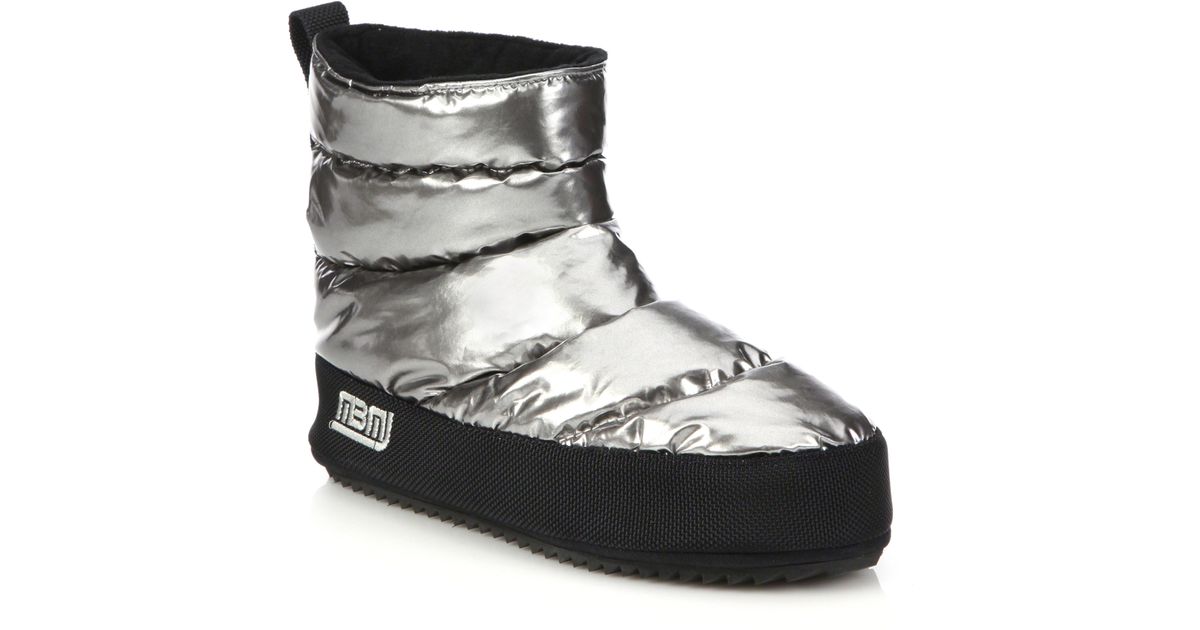marc jacobs silver boots